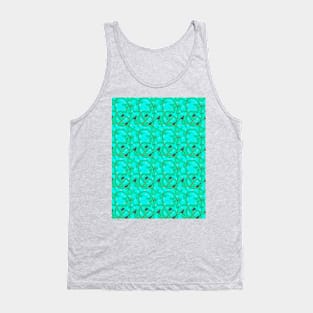 Romantic Blueprint pattern Tank Top